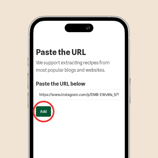 Step 3: Paste into Pantry Pilot